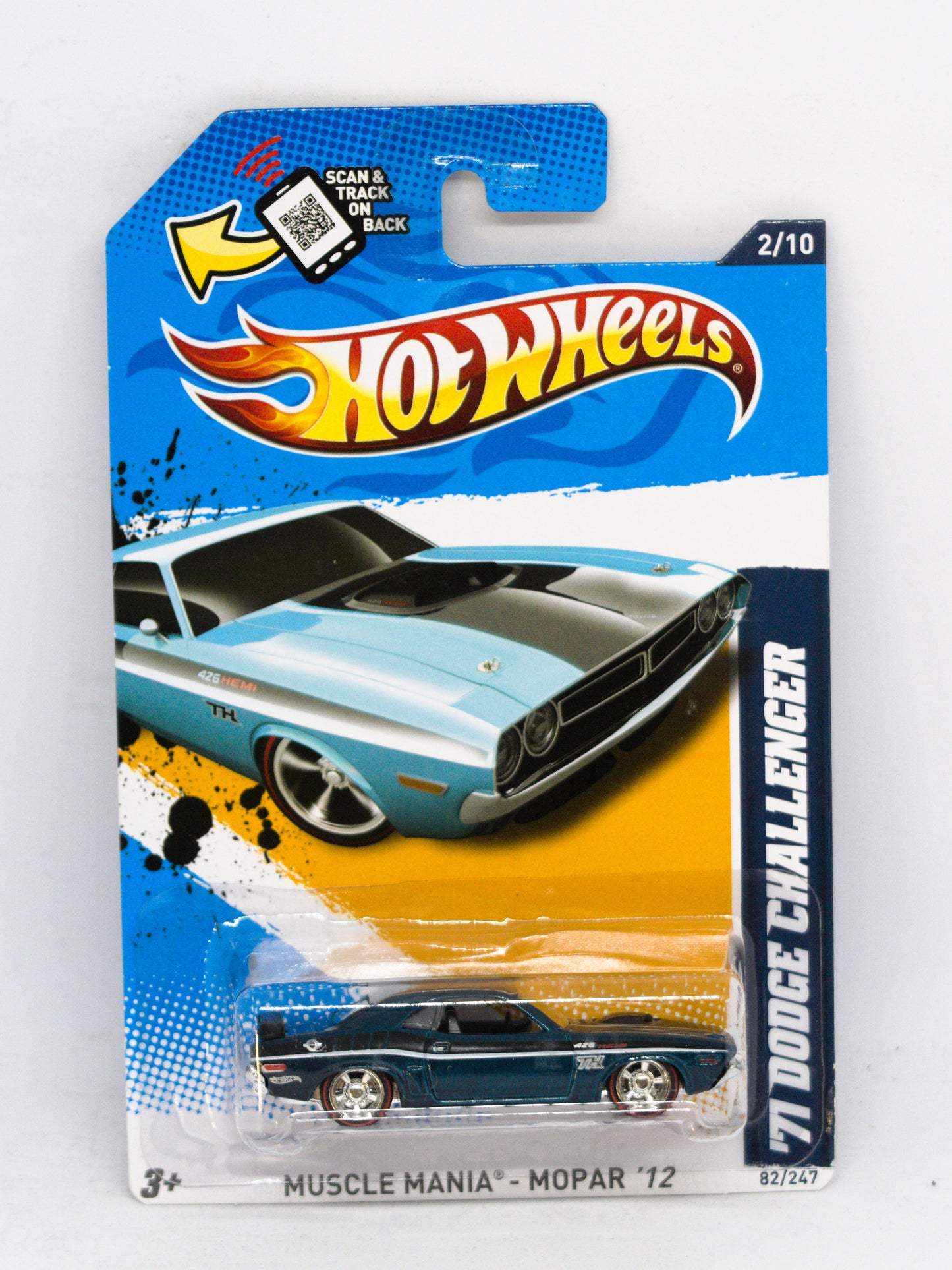 Super Treasure Hunt '71 Dodge Challenger Blue
