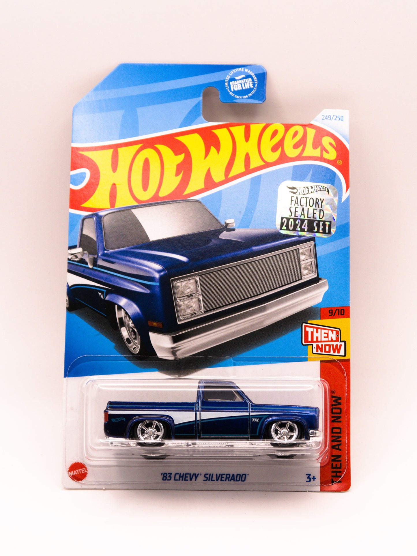 Super Treasure Hunt '83 Chevrolet Silverado Blue Factory Sealed
