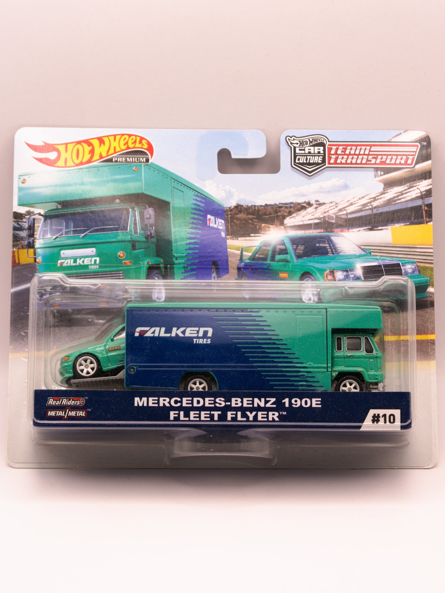 Team Transport Mercedes-Benz 190E + Fleet Flyer Falken