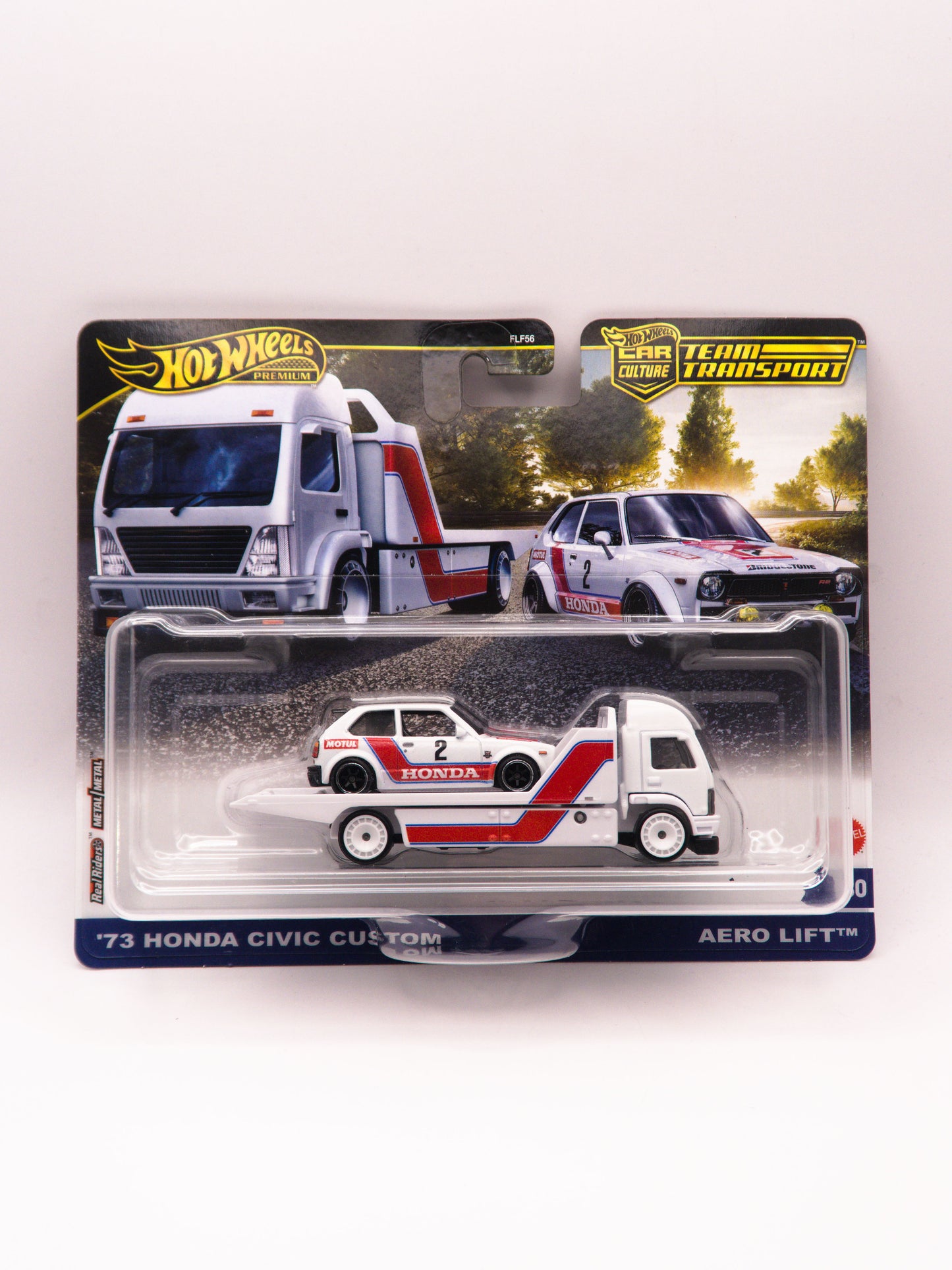 Team Transport '73 Honda Civic Custom + Aero Lift White