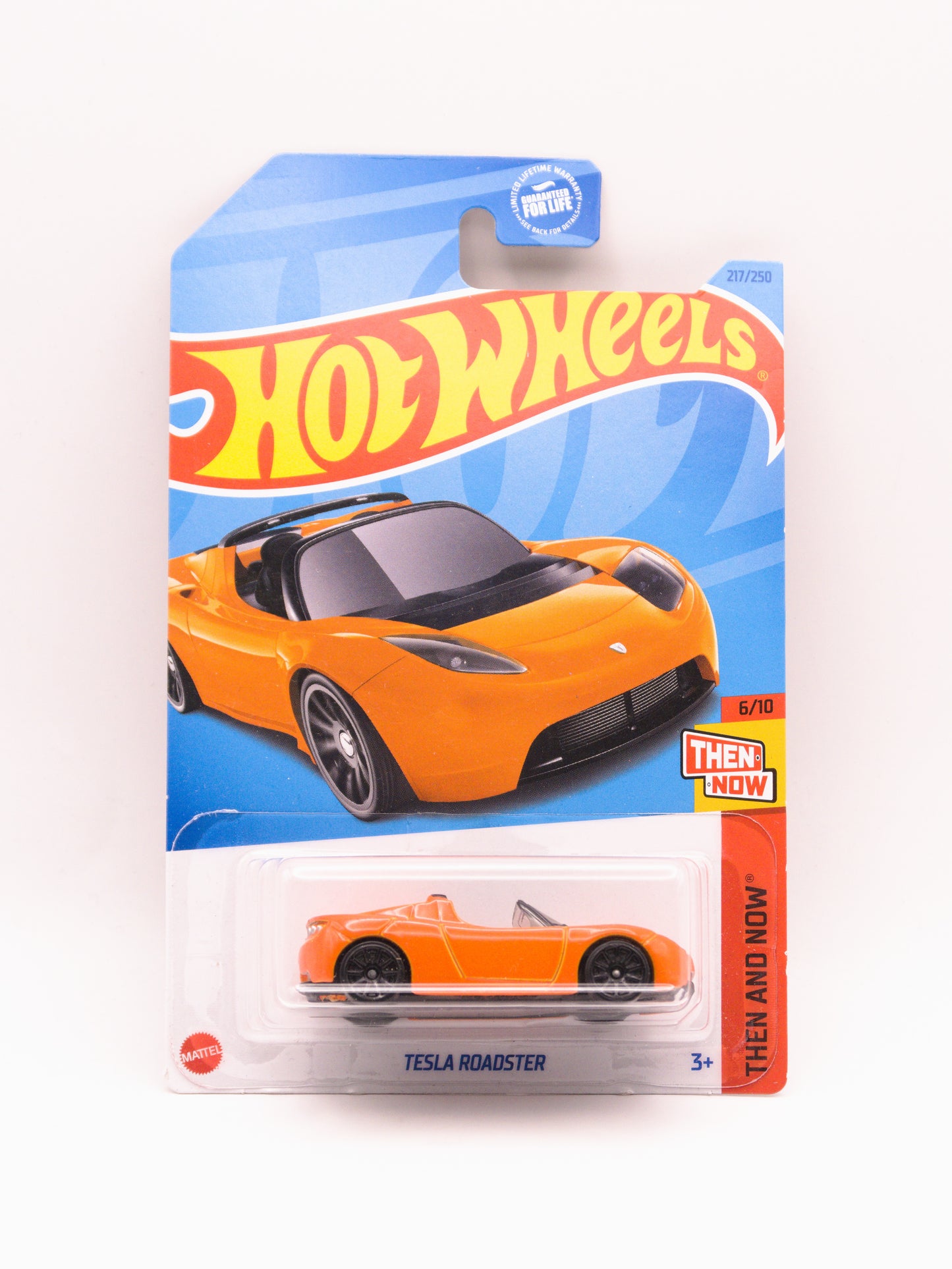 Tesla Roadster Pomarańczowy