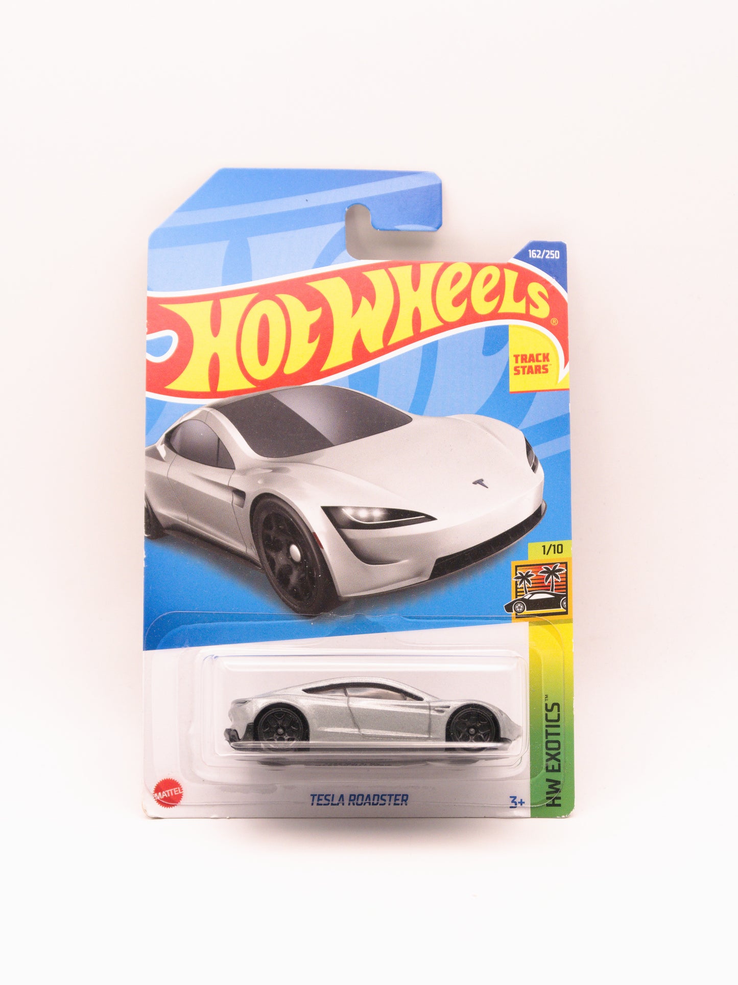 Tesla Roadster Srebrny