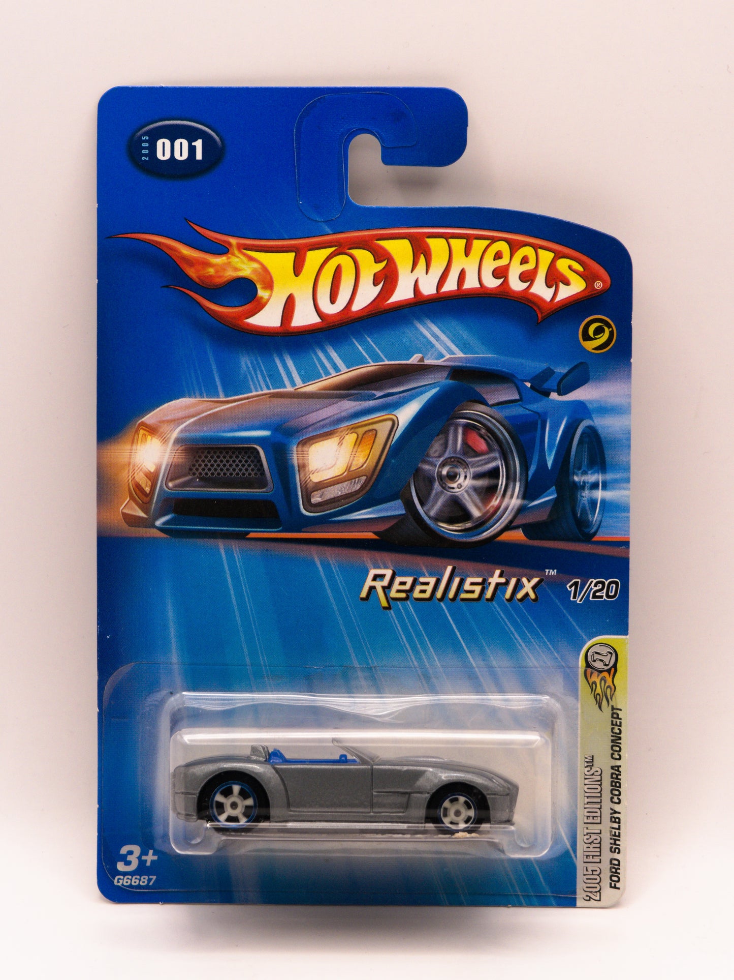 Treasure Hunt Series Ford Shelby Cobra Concept Srebrny