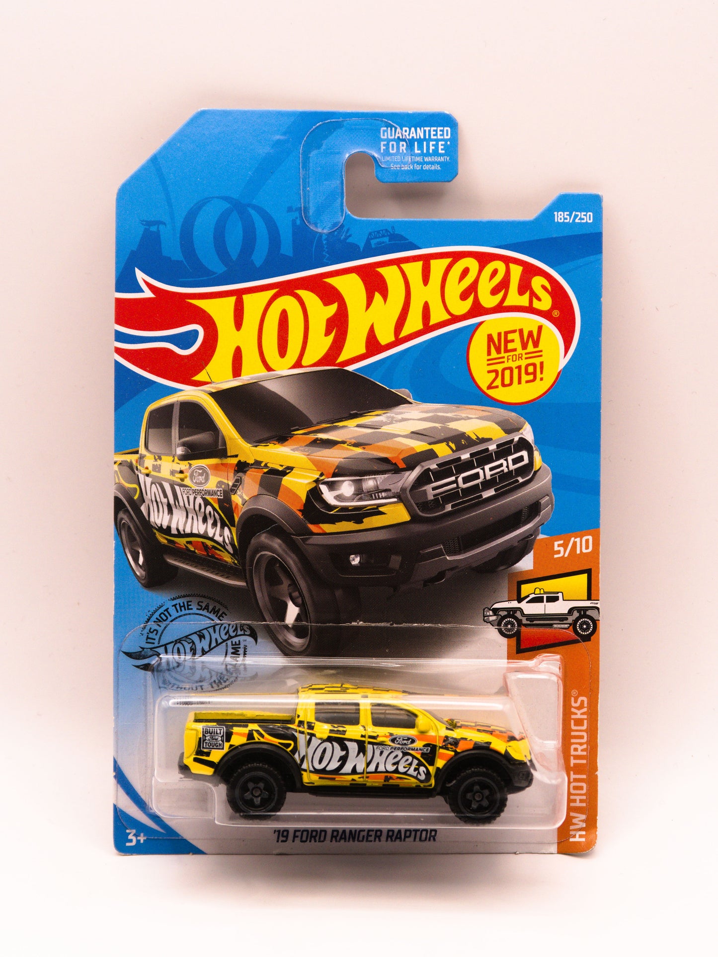 '19 Ford Ranger Raptor Yellow