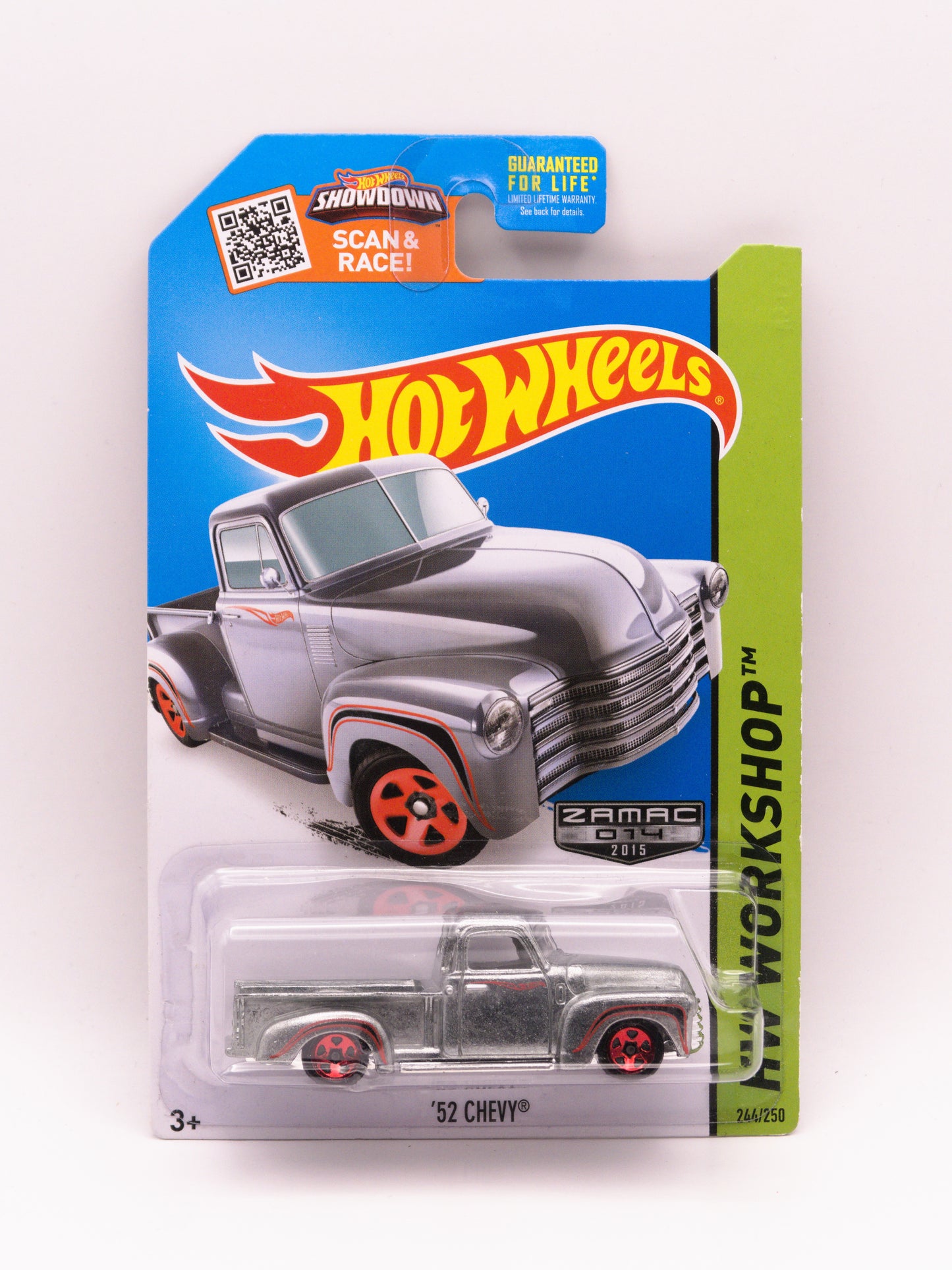 '52 Chevy Zamac Srebrny