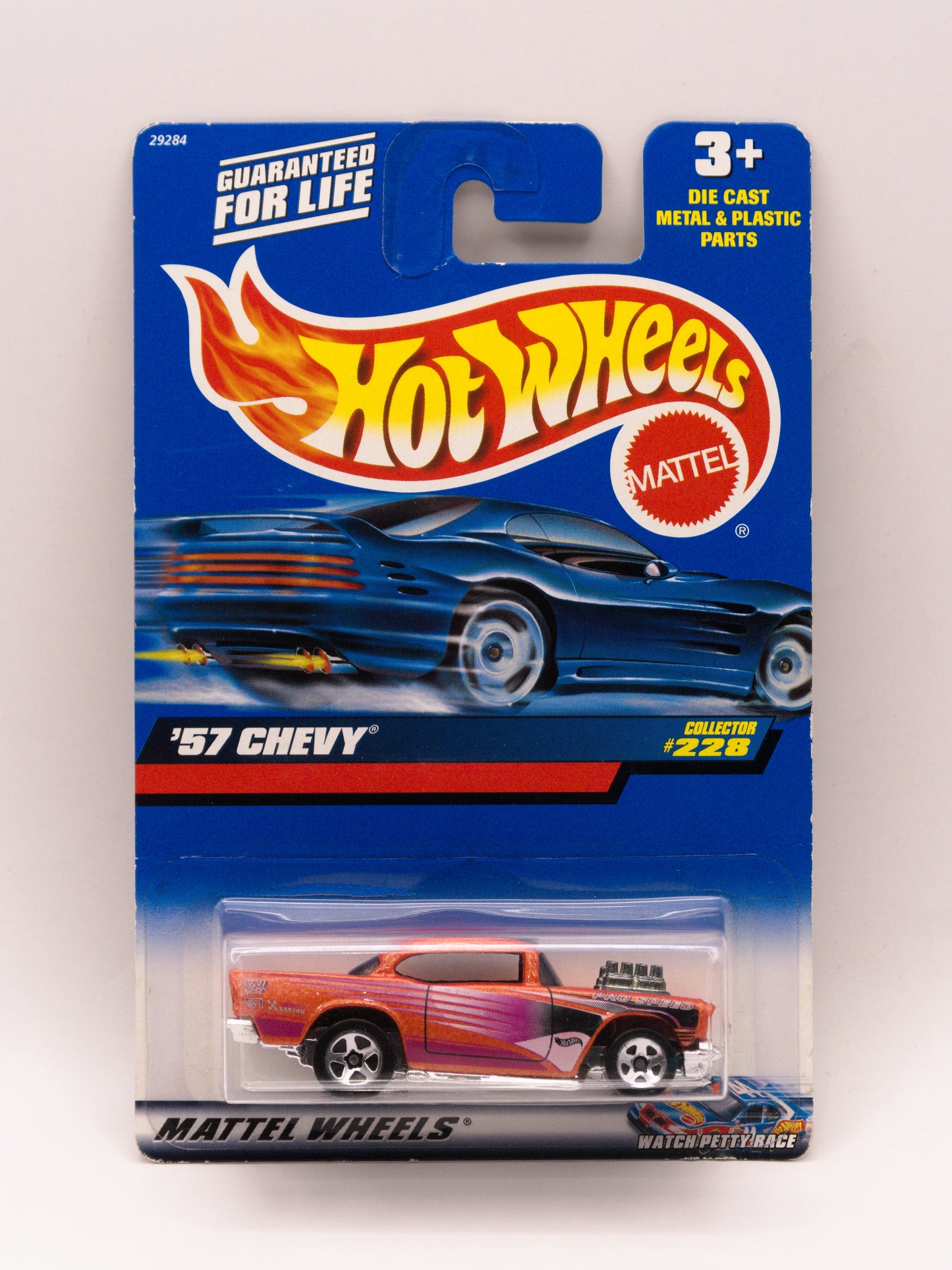 '57 Chevy Czerwony