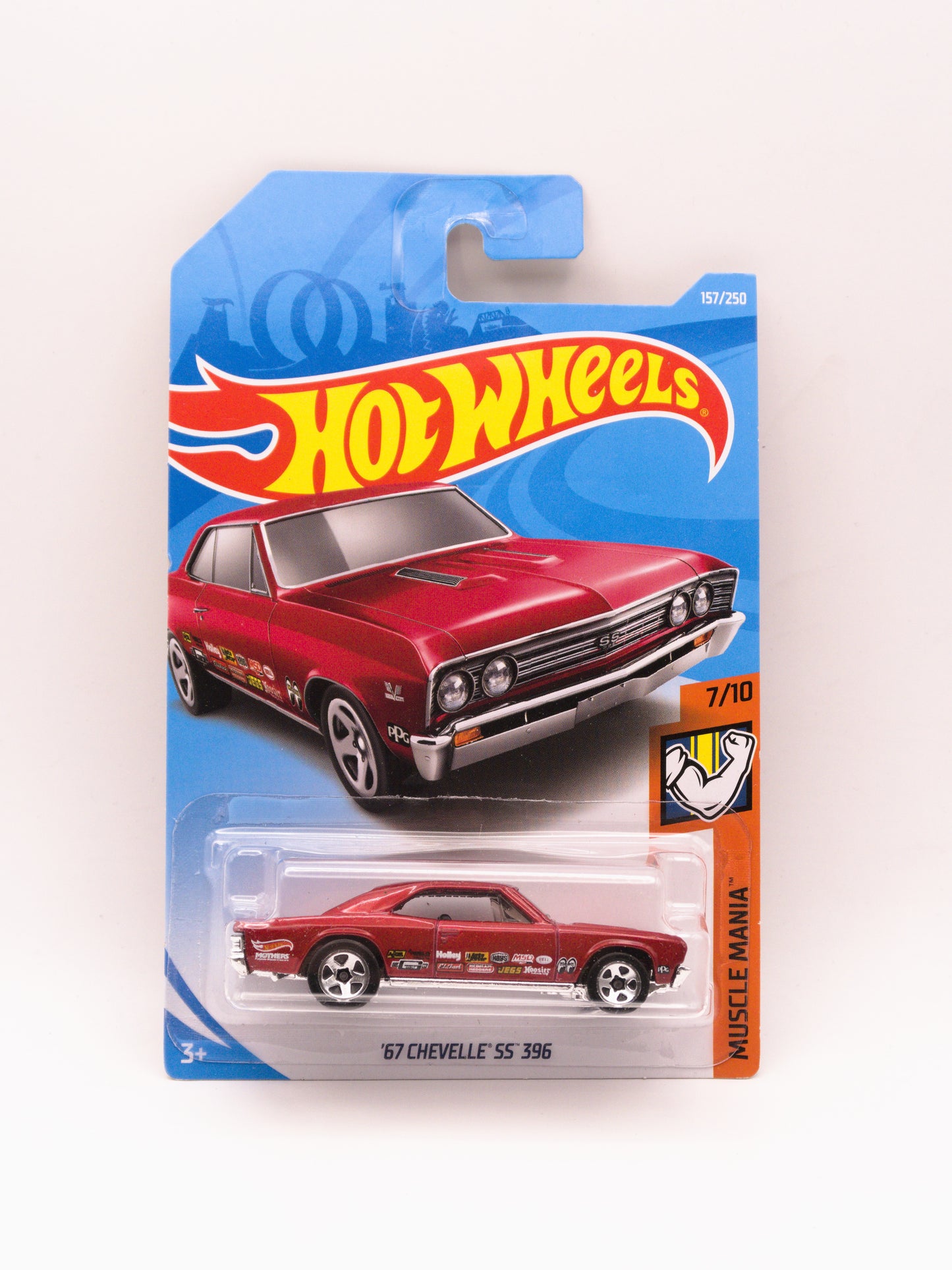 '67 Chevelle SS 396 Czerwony
