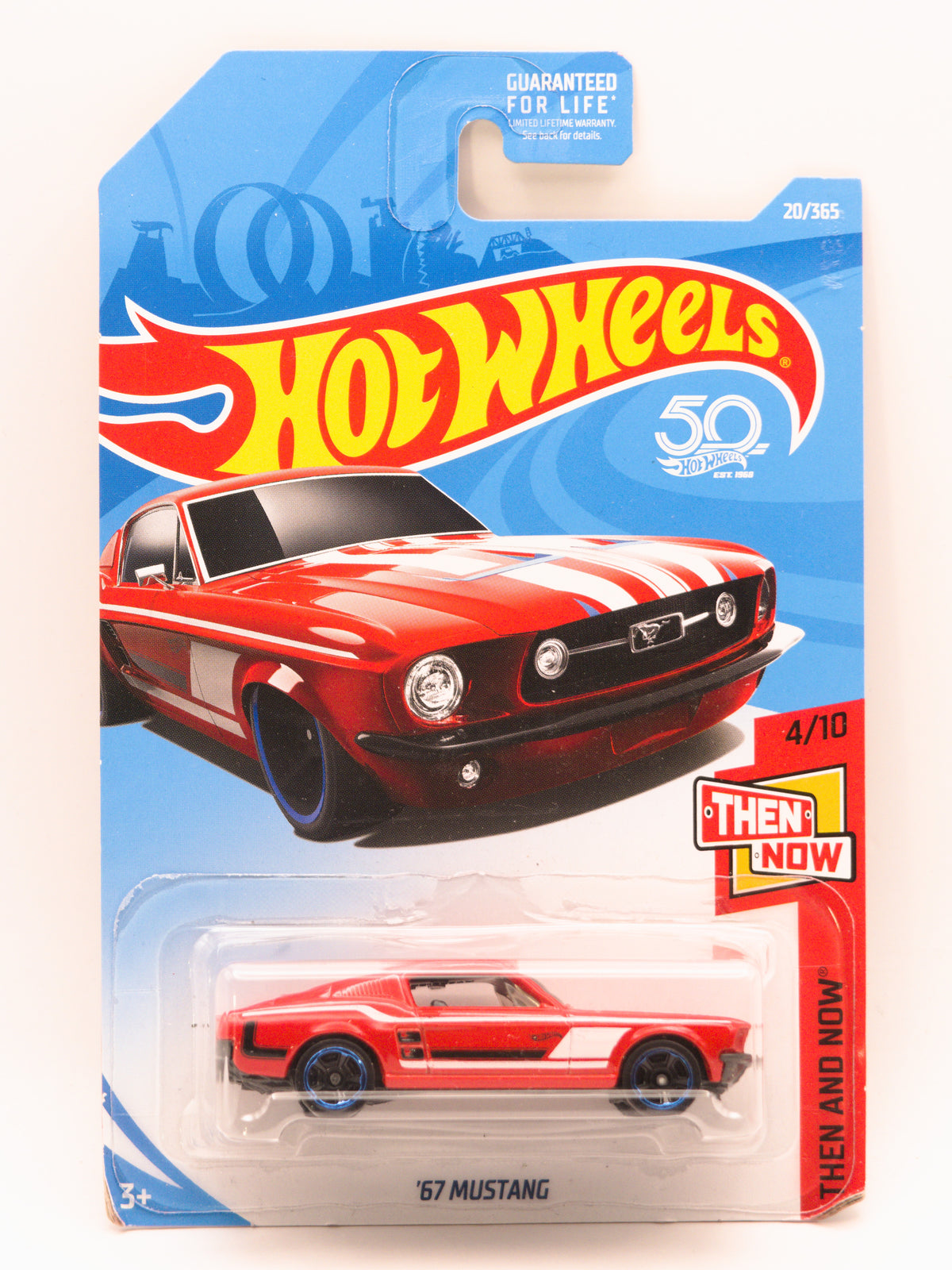 '67 Ford Mustang Czerwony
