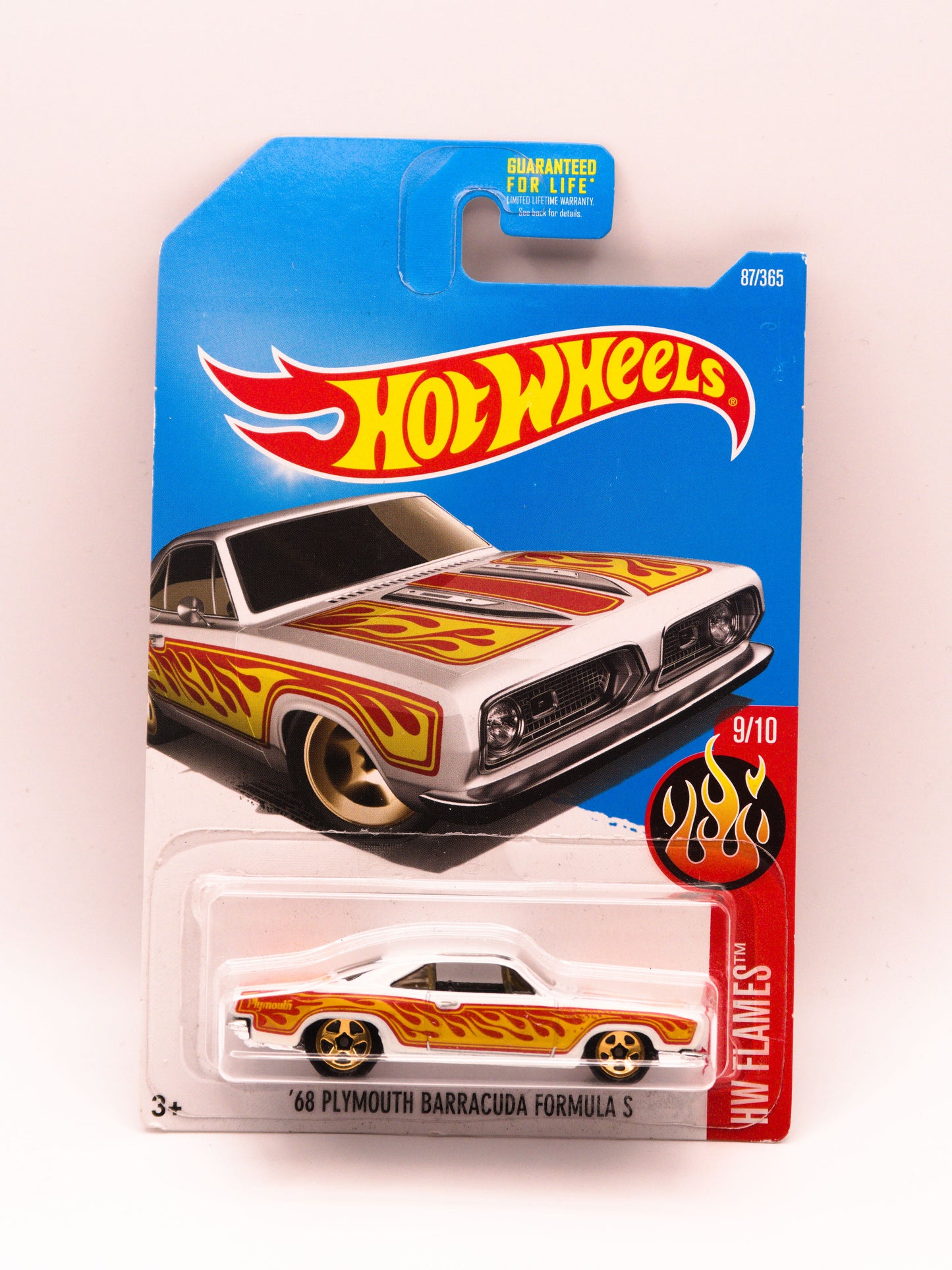 '68 Plymouth Barracuda Formula S White