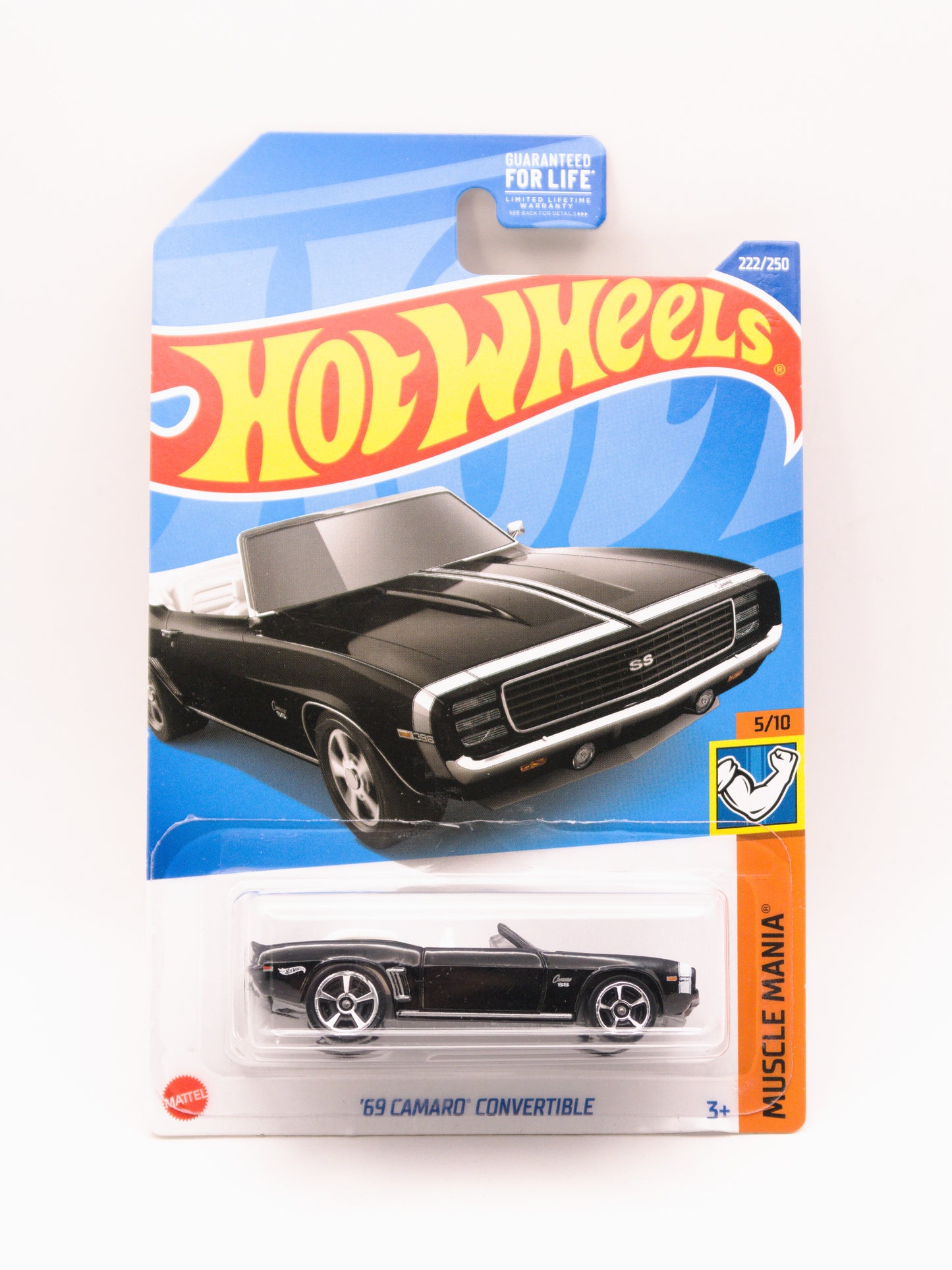 '69 Camaro Convertible Czarny
