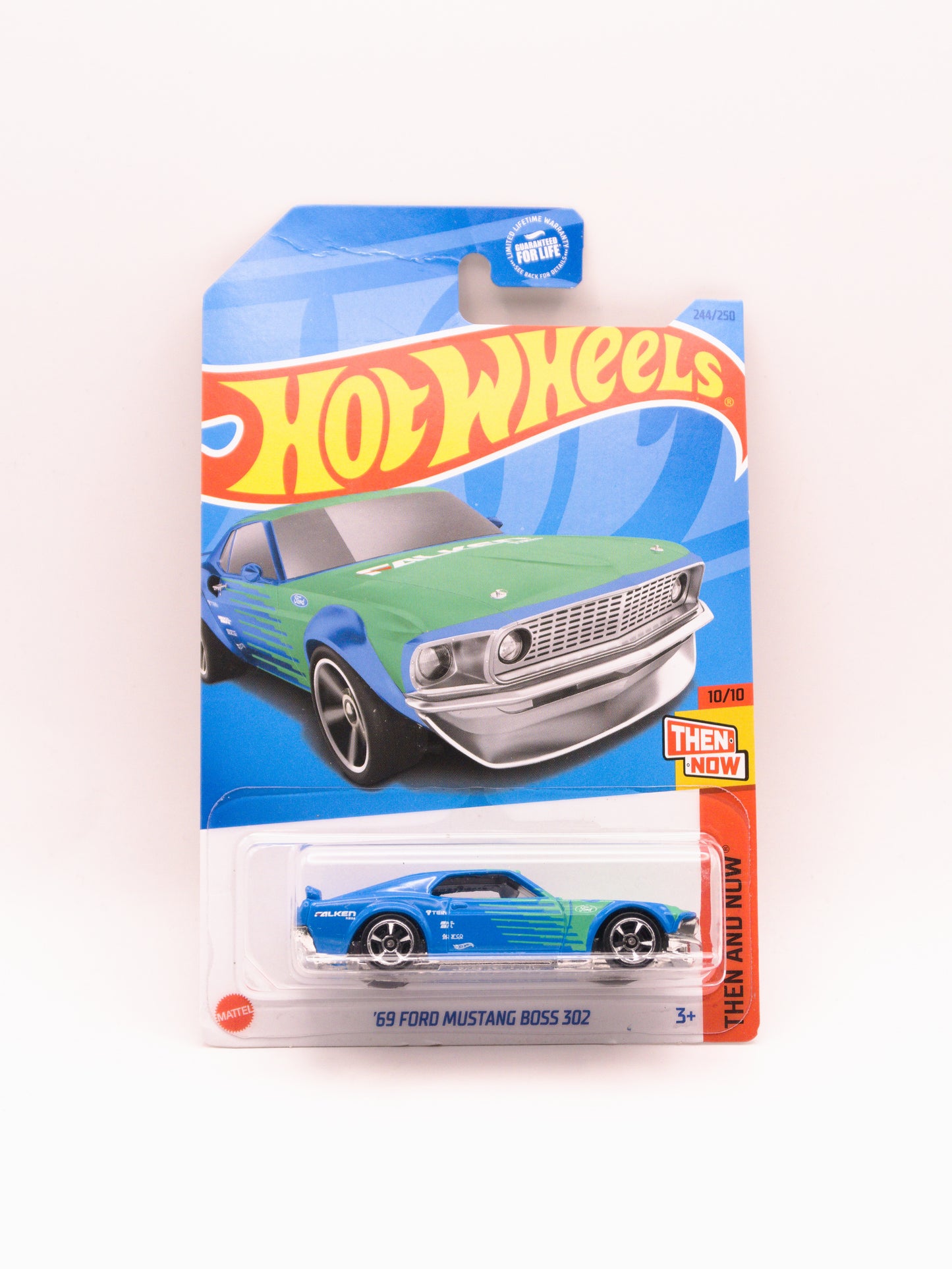 '69 Ford Mustang Boss 302 Niebieski Falken