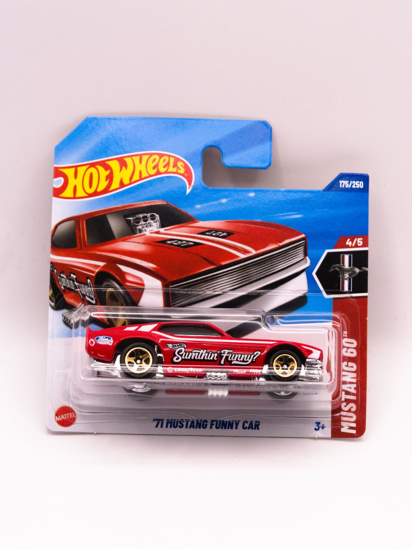 '71 Mustang Funny Car Red (Case H)