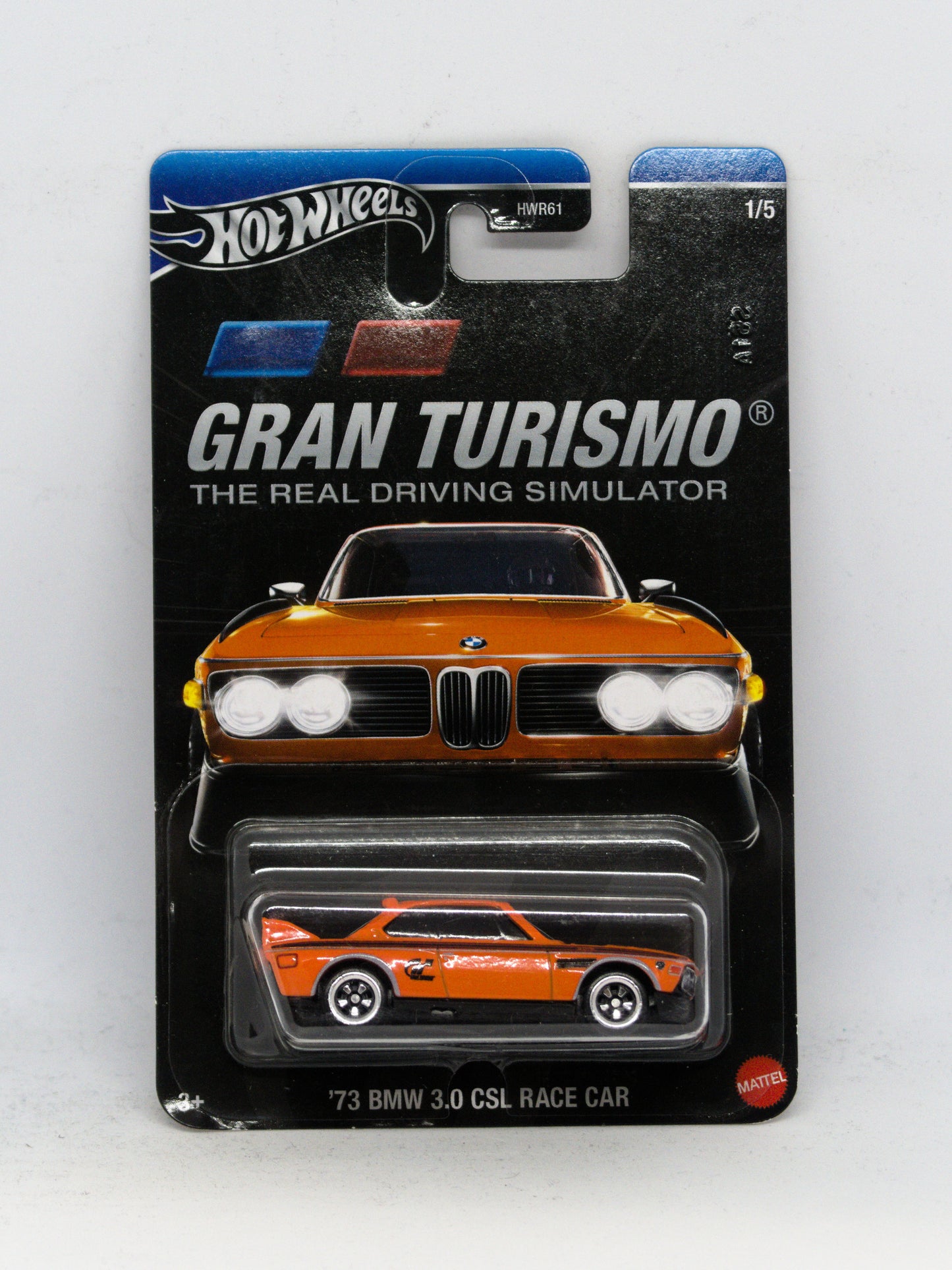 '73 BMW 3.0 CSL Race Car Gran Turismo Orange