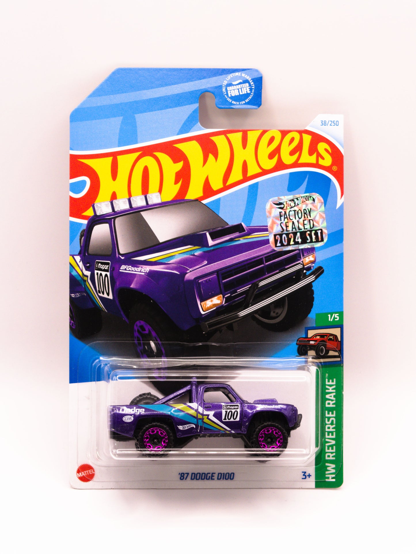 '87 Dodge D100 Purple Factory Sealed