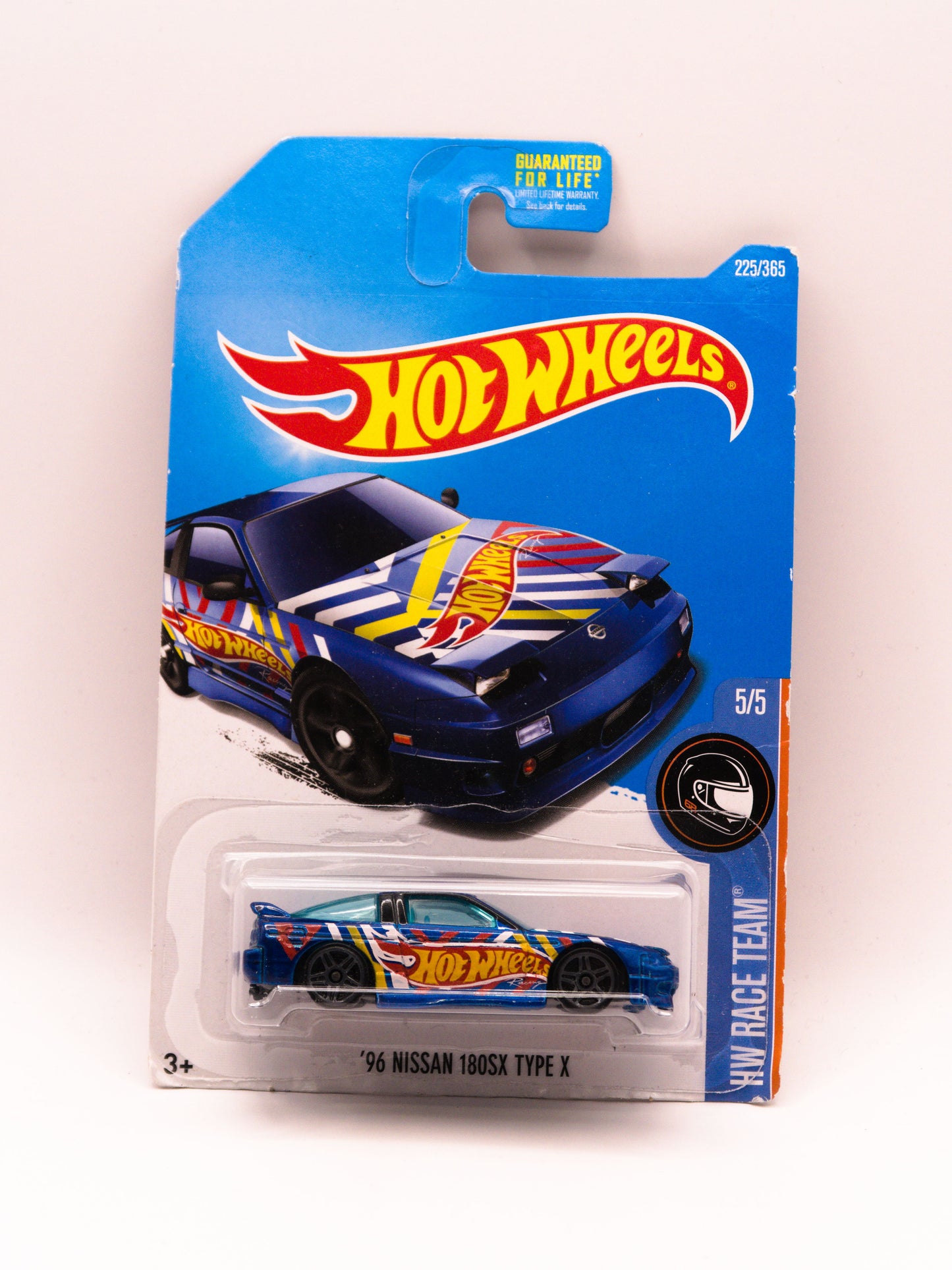 '96 Nissan 180SX Type X Blue *Damaged Card Edges