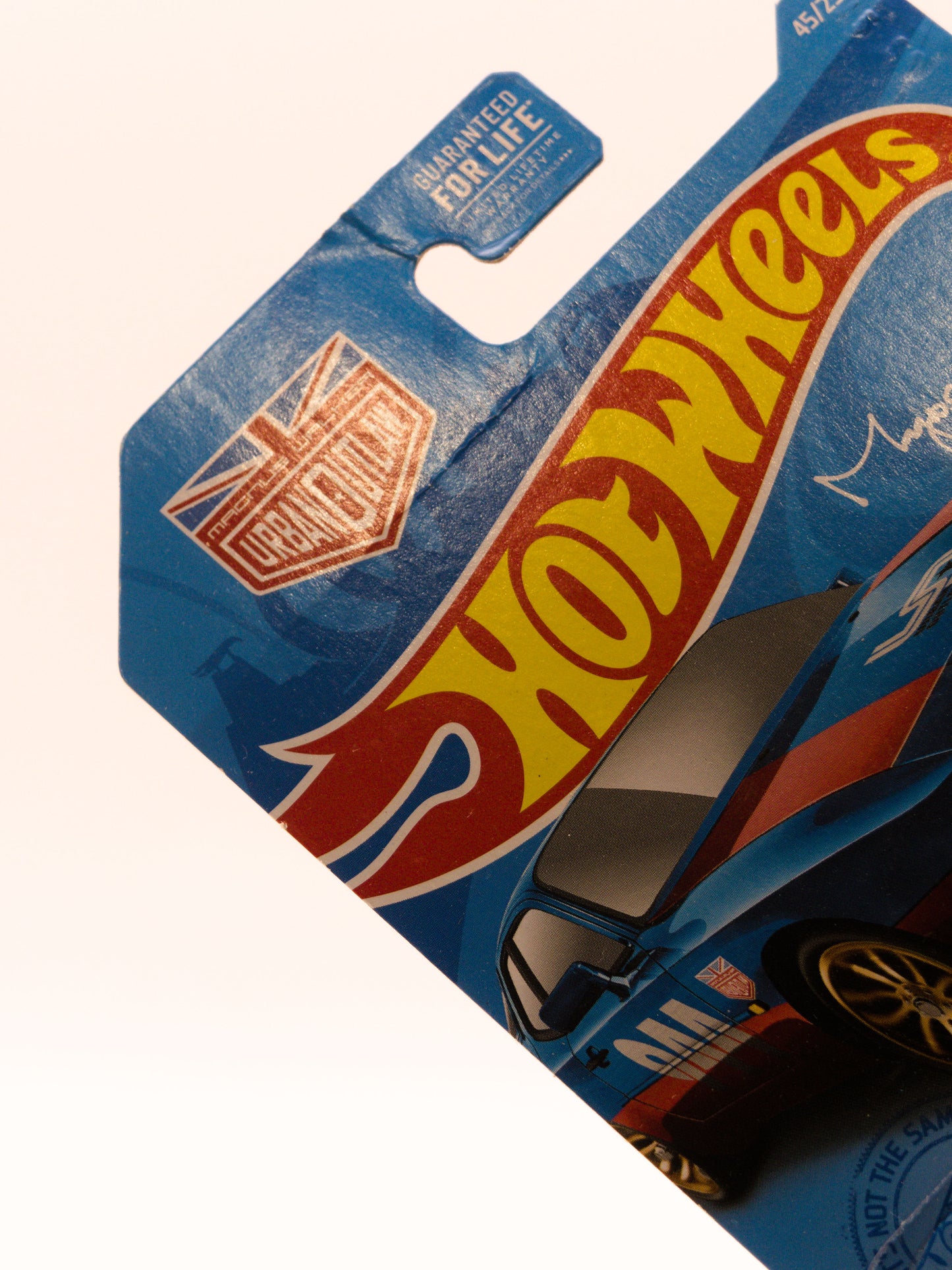 '89 Porsche 944 Turbo Blue *Damaged Card