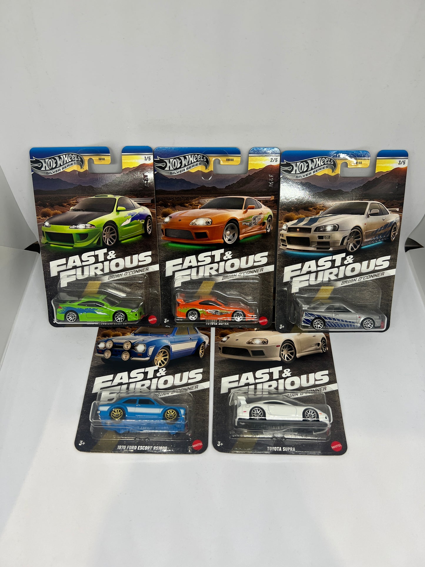 Fast and Furious Brian O'Conner set 5