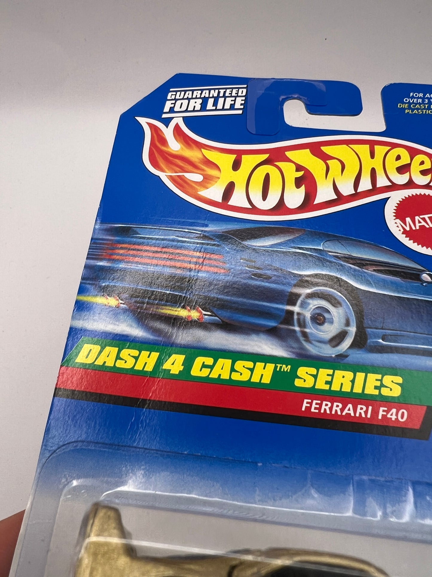 Ferrari F40 Dash 4 Cash - Gold *Card