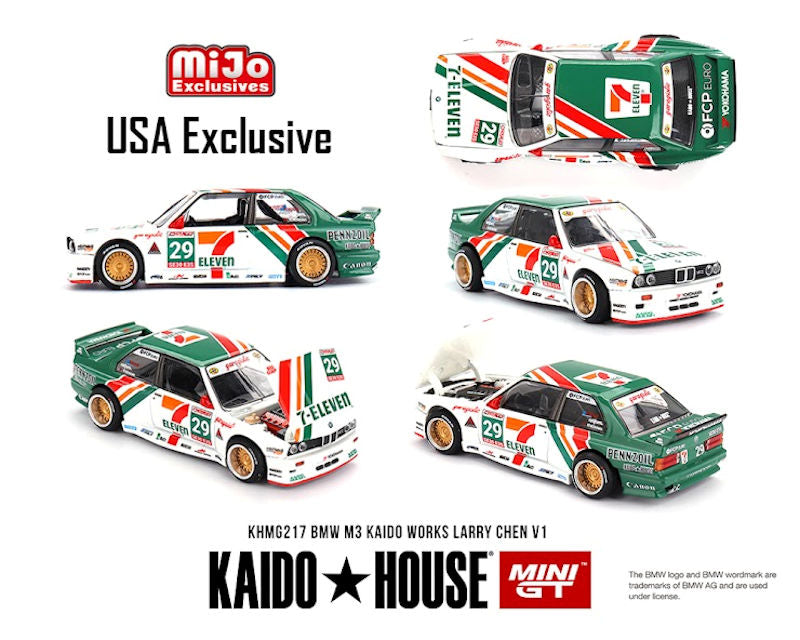 *PRESALE Kaido House #217 BMW M3 Kaido Works Larry Chen V1 7/11 Seven Eleven