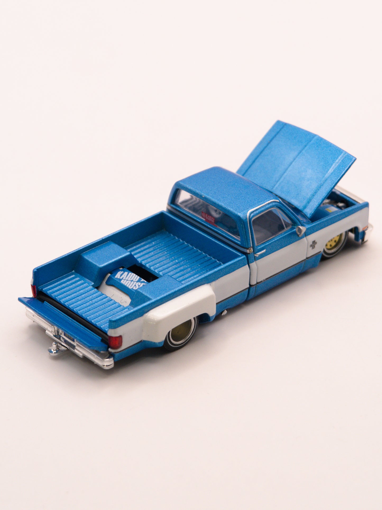 Kaido House #192 Chevrolet Silverado Dually Vintage V1 Niebieski