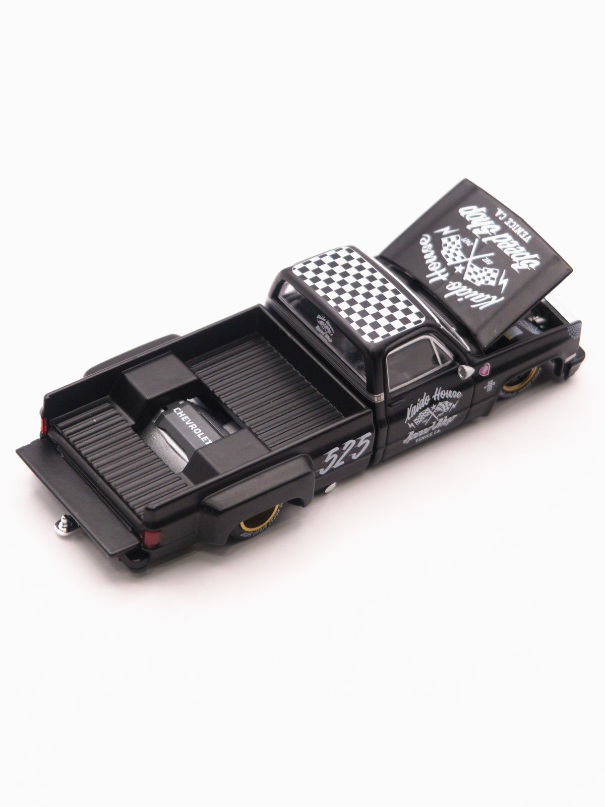 Kaido House #236 Chevrolet Silverado Dually Hot Rod V1 1980 Czarny
