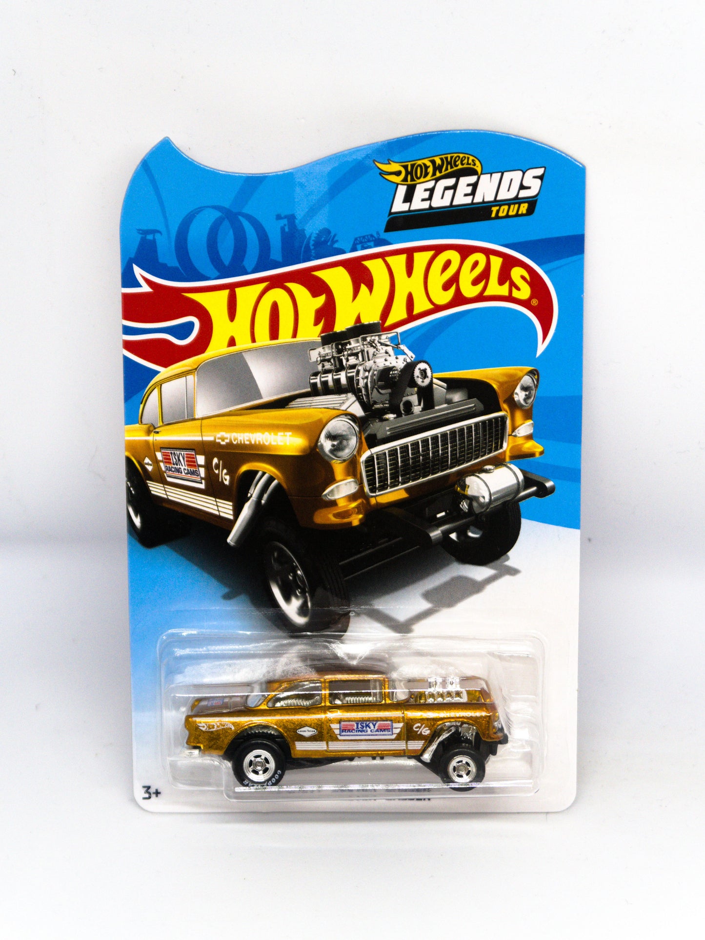 '55 Chevy Bel Air Gasser Legends Tour Gold
