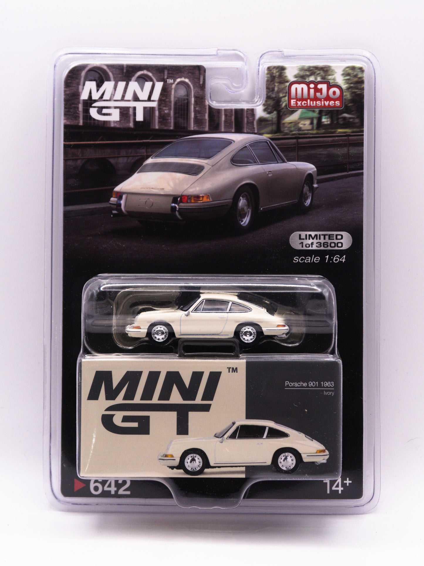 Mini GT 642 Porsche 901 1963 Cream