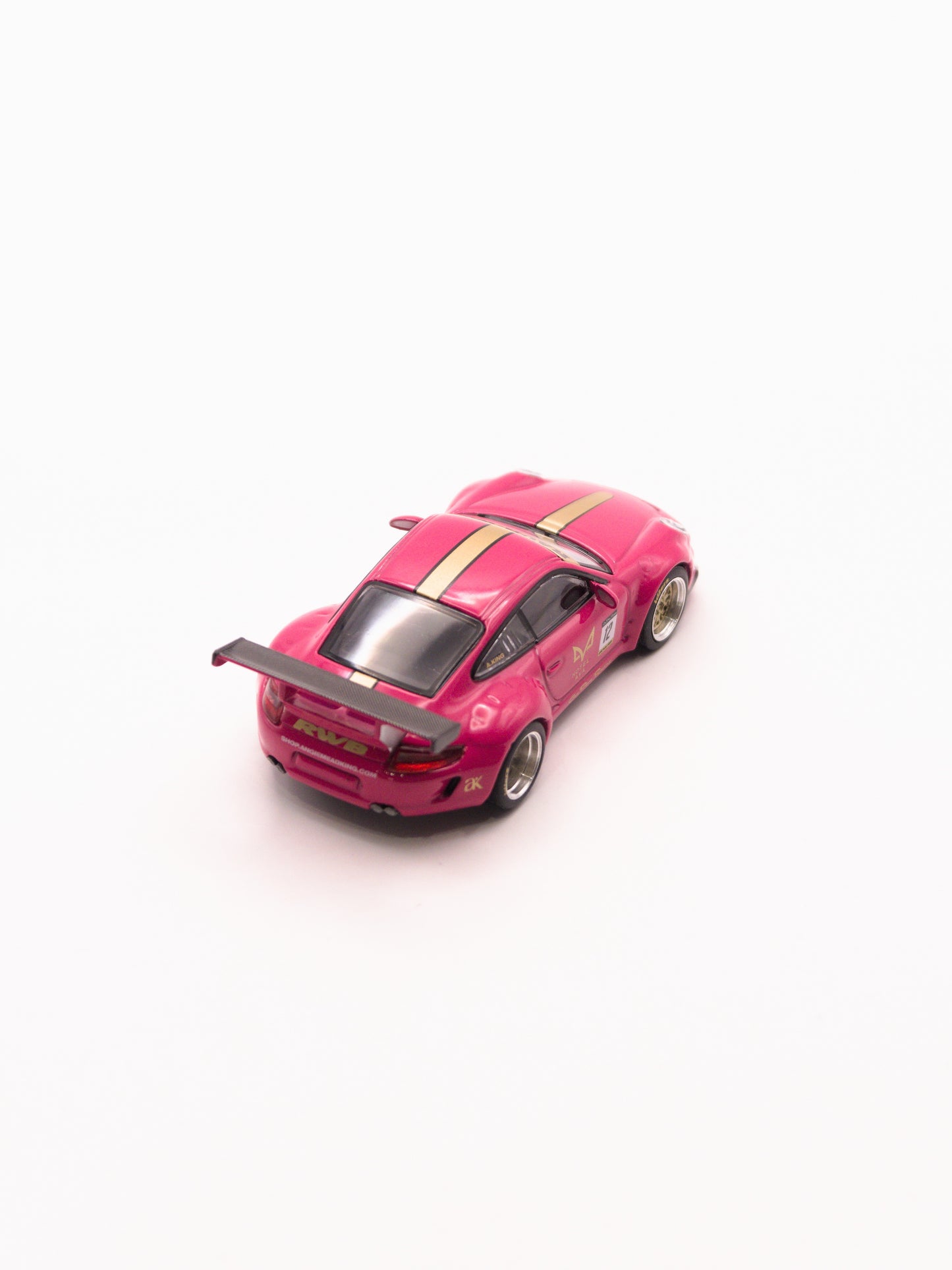 Pop Race PR64-187 Porsche 911 997 RWB AVA Różowy