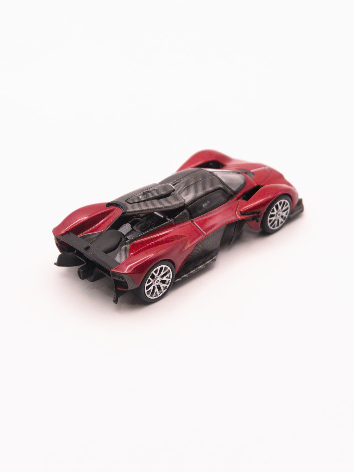 Pop Race #152 Aston Martin Valkyrie Czerwony PR640152