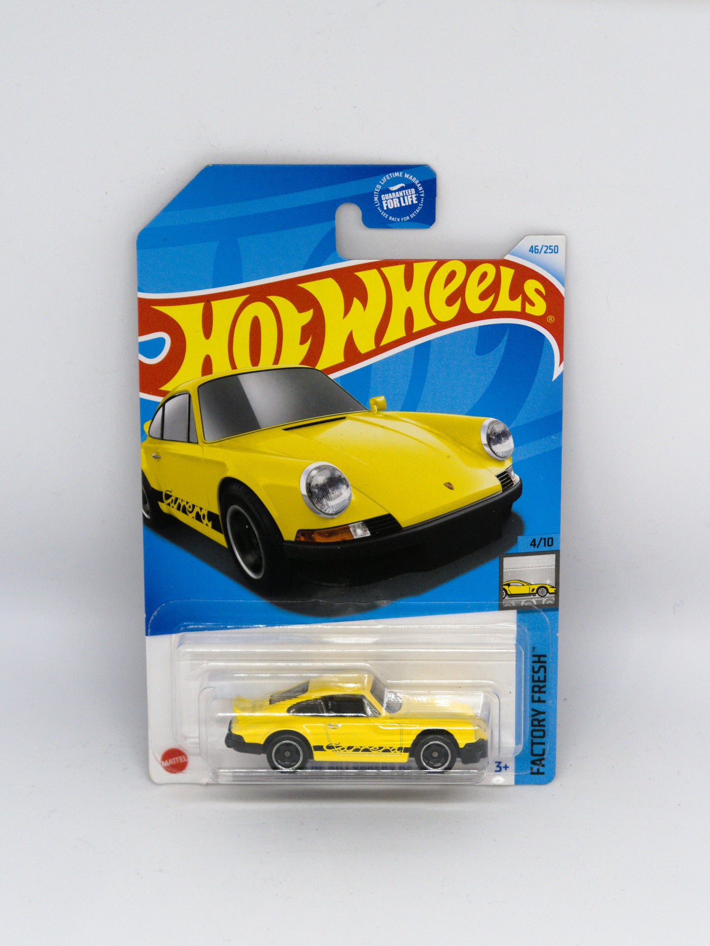 Porsche 911 Carrera RS 2.7 Yellow