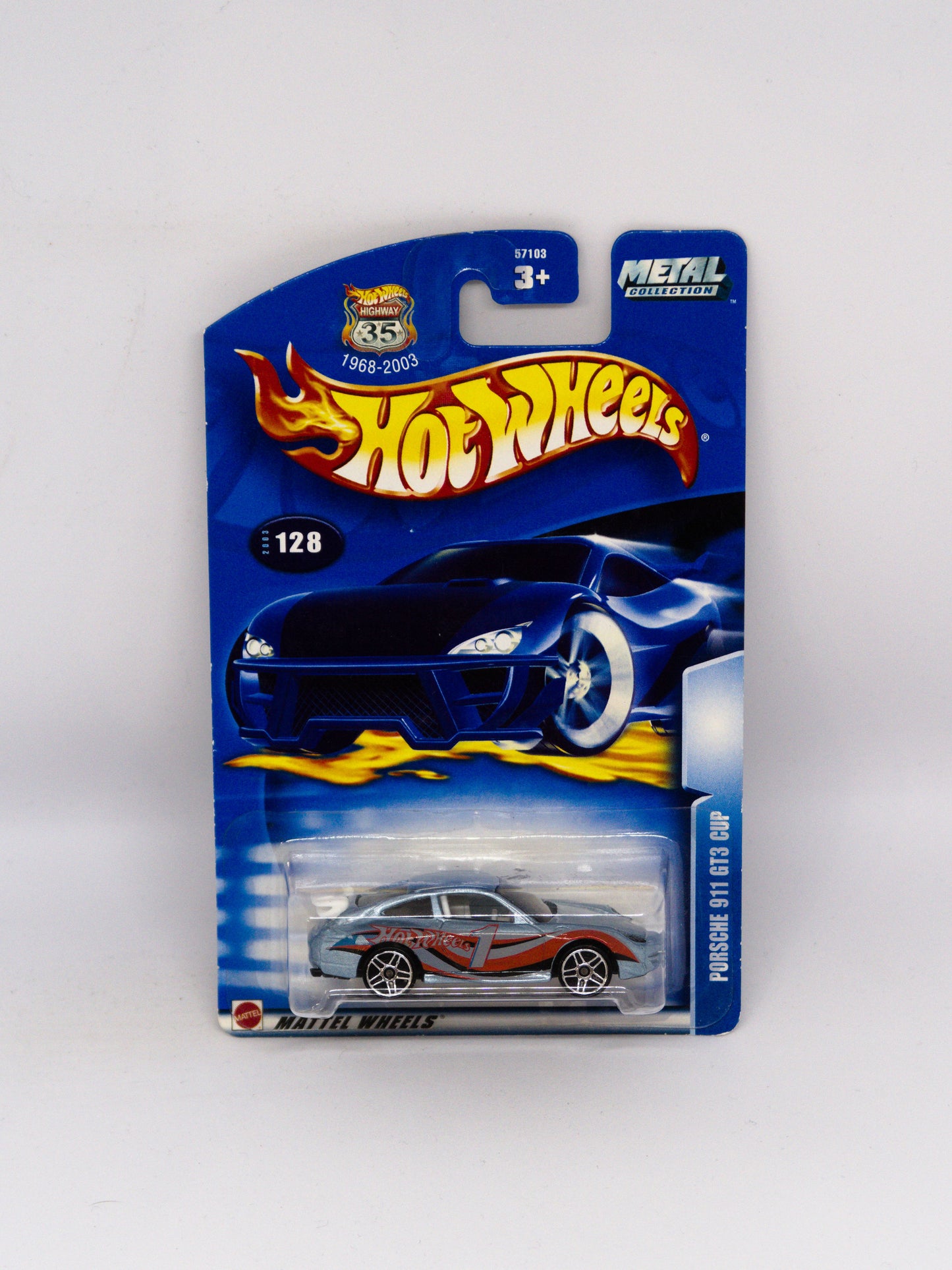 Porsche 911 GT3 Cup - Version with white spoiler and window lettering