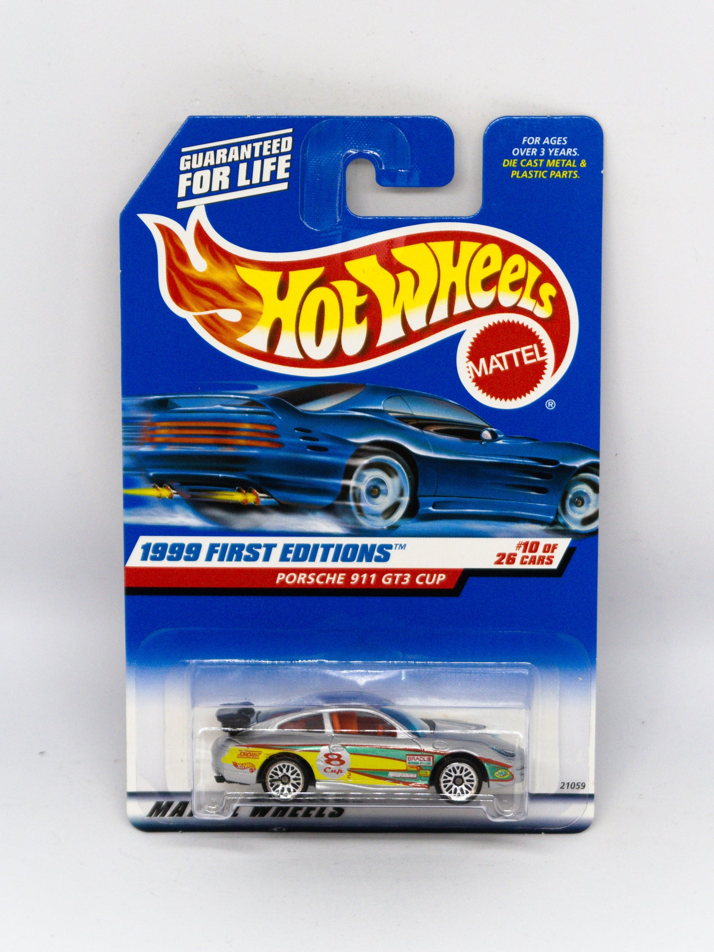 Porsche 911 GT3 Cup - Silver with 8