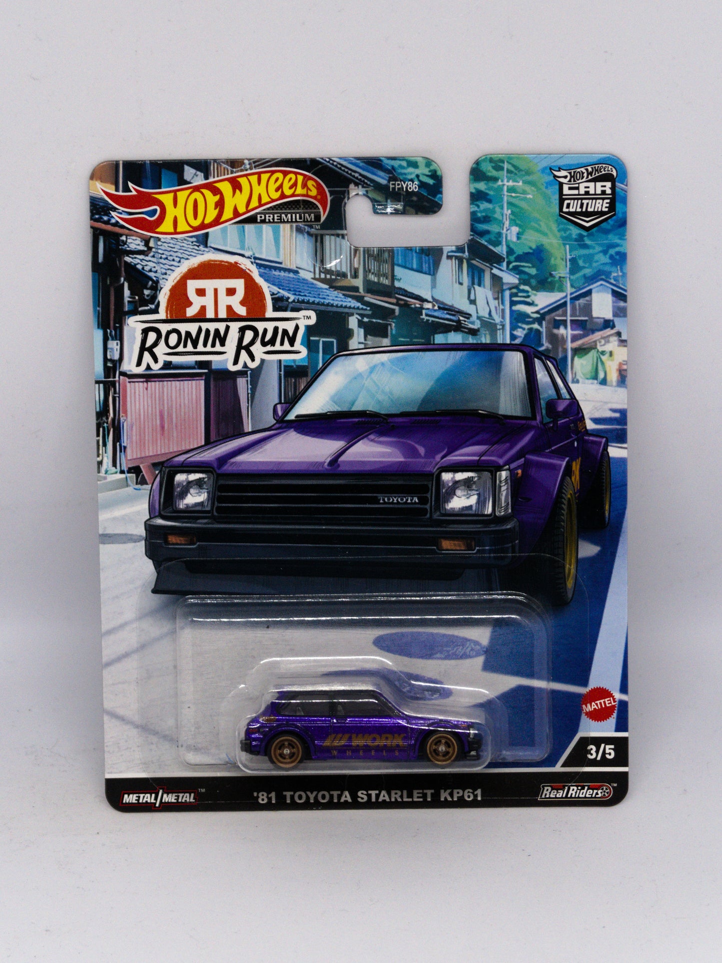 '81 Toyota Starlet KP61 Premium Purple
