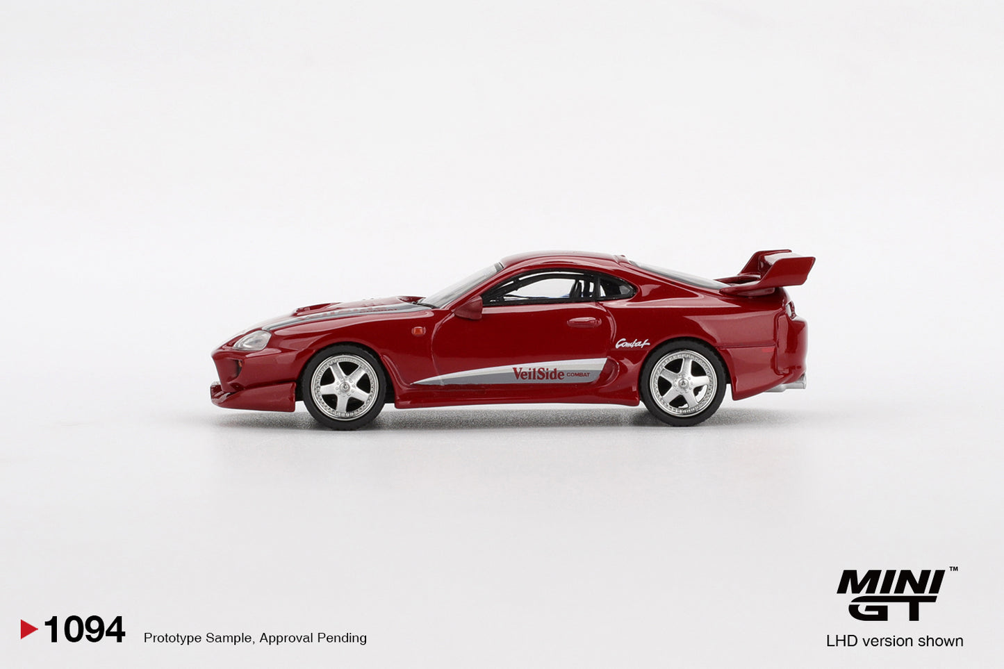 *PRESALE Mini GT #1094 Toyota Supra MK4 Veilside Combat Czerwony *BLISTER