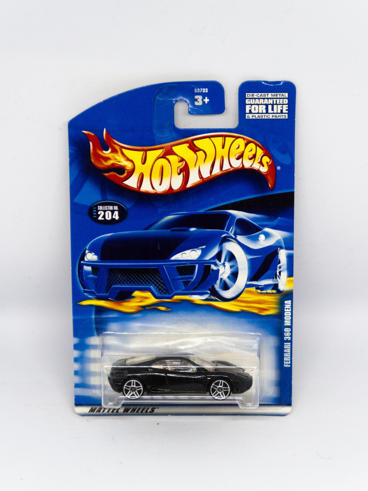 Ferrari 360 Modena Black - Wheel Variant PR5 *Damaged