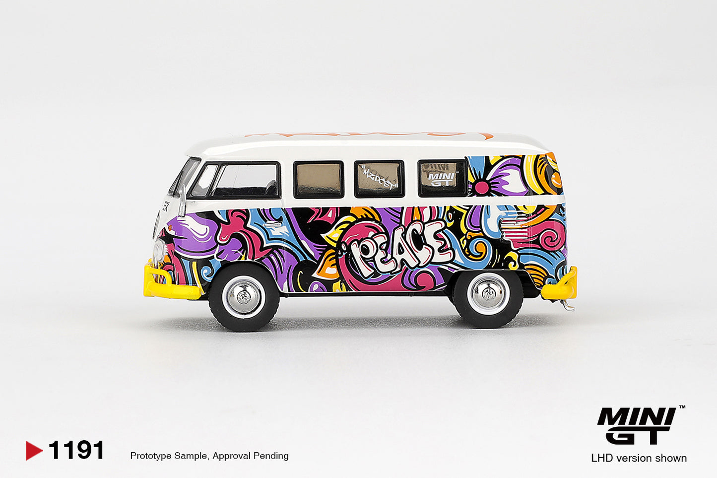 *PRESALE Mini GT #1191 Volkswagen T1 Micro Bus Mizu Design *PUDEŁKO!