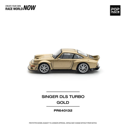 *PRESALE Pop Race Porsche 911 Turbo Singer DLS Turbo Złoty PR640132