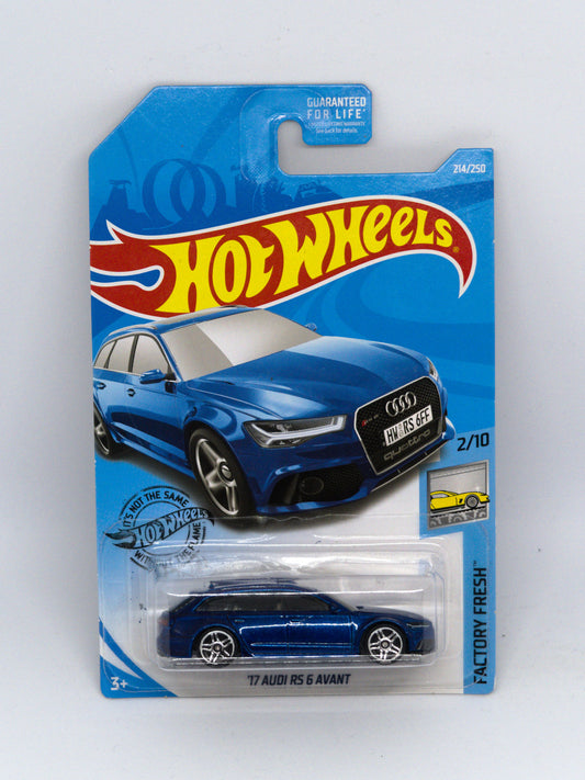 '17 Audi RS6 Avant Factory Fresh Blue