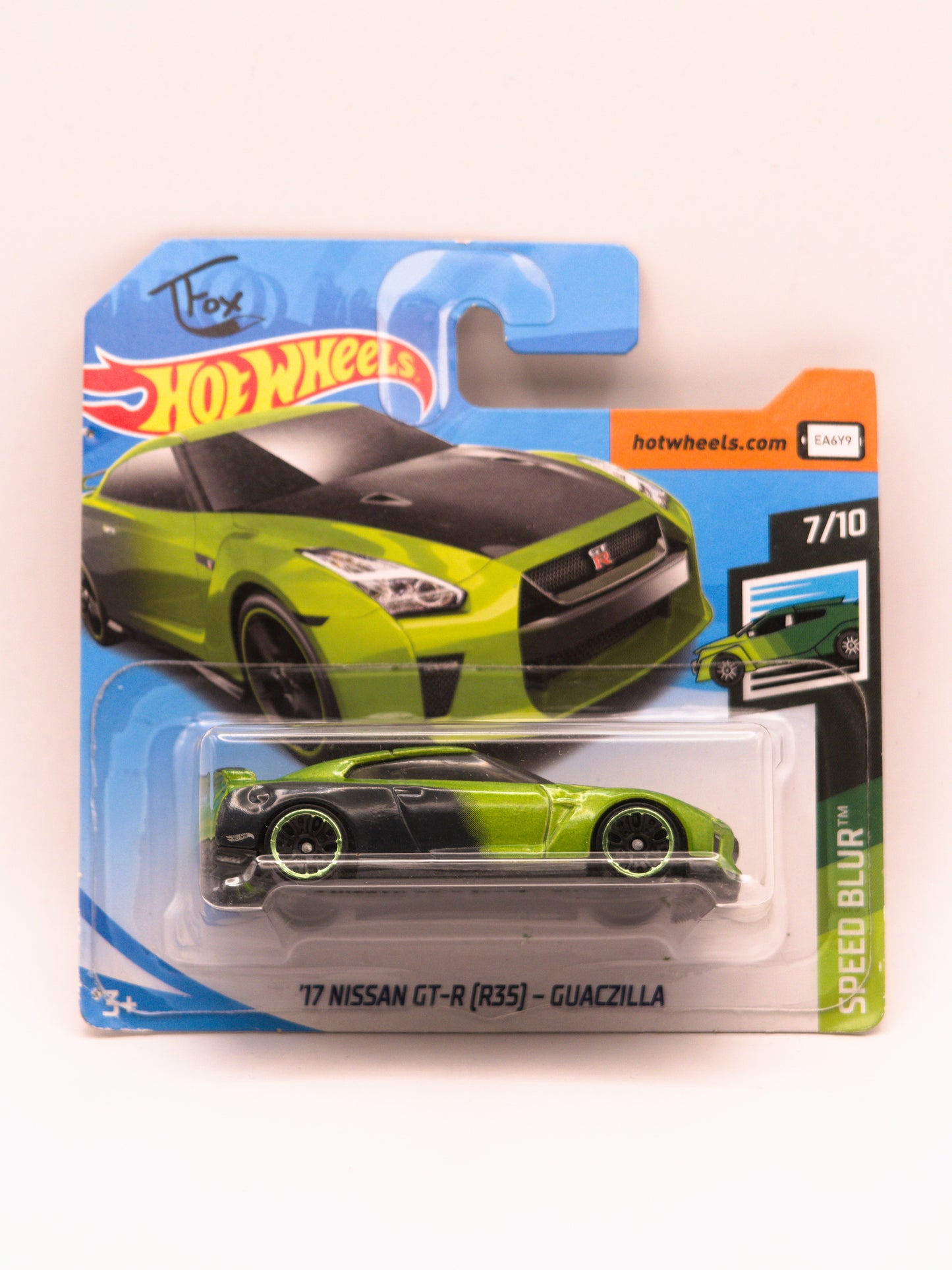 '17 Nissan GT-R R35 Guaczilla Zielony *Karta