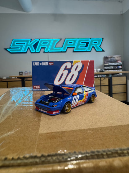Kaido House #196 Toyota Sprinter Trueno AE-86 Kaido Racing V1 Niebieski - SEALED BOX! CHASE!