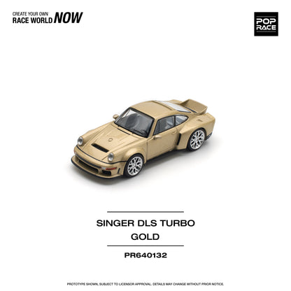 *PRESALE Pop Race Porsche 911 Turbo Singer DLS Turbo Złoty PR640132