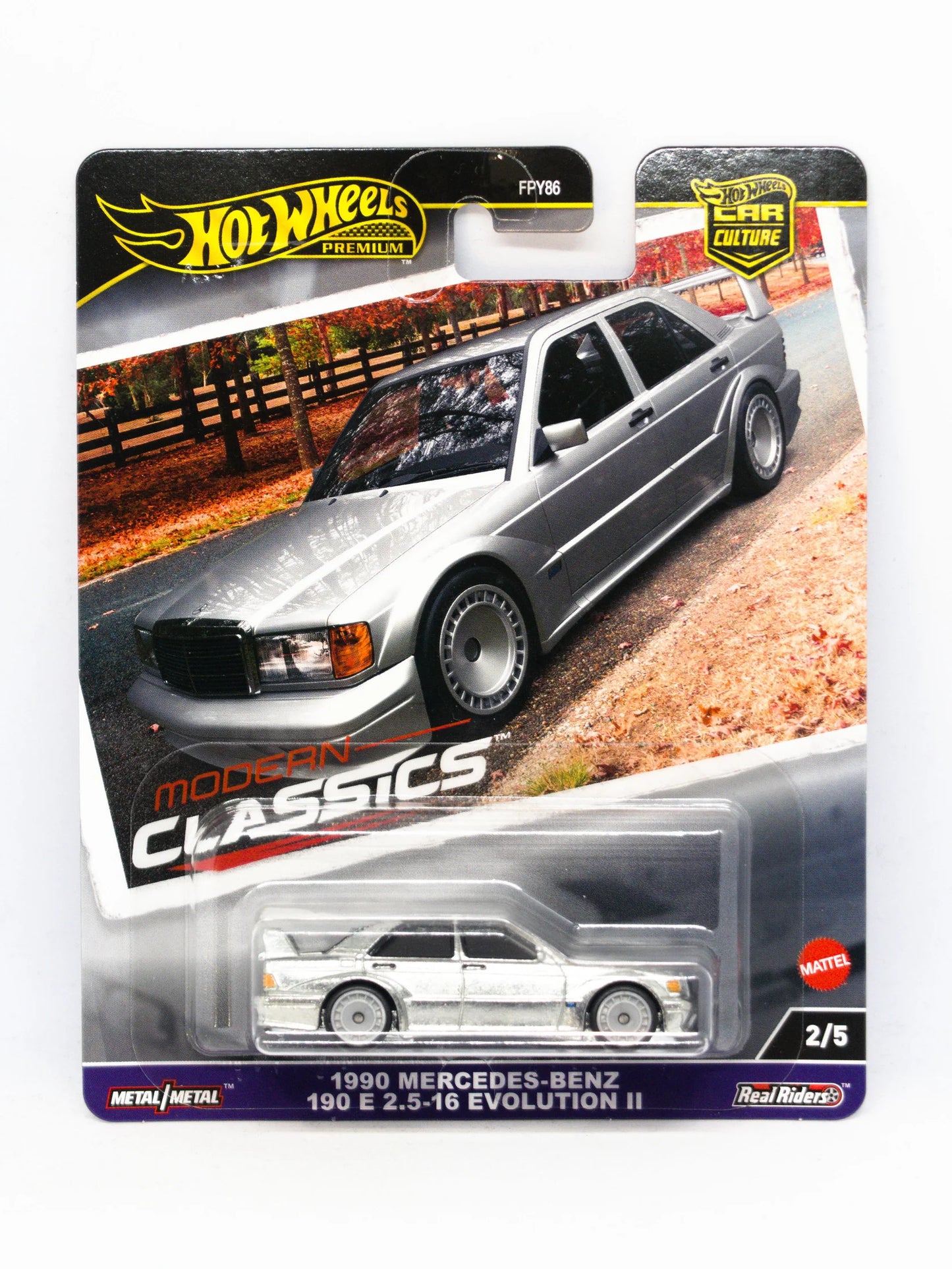 1990 Mercedes-Benz 190 E 2.5-16 Evolution II Premium Modern Classics Silver