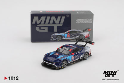 *PRESALE Mini GT #1012 Ford Mustang GT3 Ford Motorsports Daytona 24 *PUDEŁKO