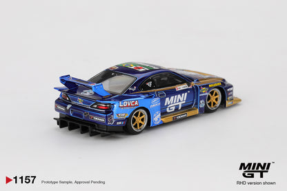 *PRESALE Mini GT #1157 Nissan Silvia S15 Liberty Walk #555 Formula Drift 2025 *PUDEŁKO