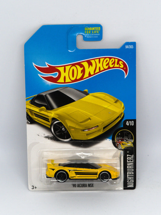 '90 Acura NSX Nightburnerz Yellow with Black Stripe