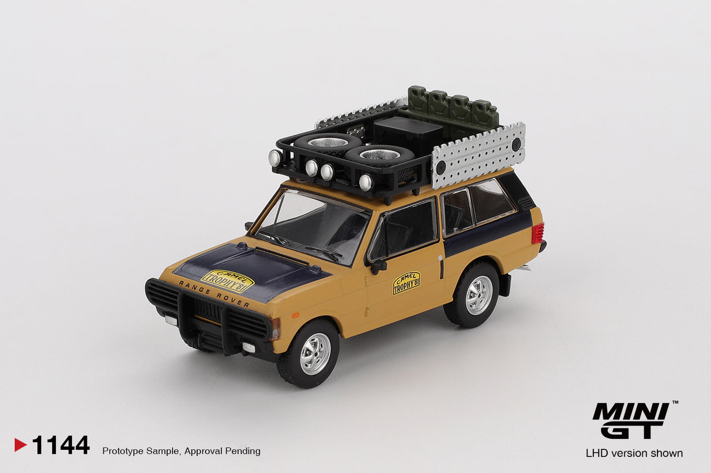 *PRESALE Mini GT #1144 Land Rover Range Rover C.SWOBODA & K.MENTEL Sumatra 1981 *PUDEŁKO