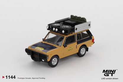 *PRESALE Mini GT #1144 Land Rover Range Rover C.SWOBODA & K.MENTEL Sumatra 1981 *PUDEŁKO