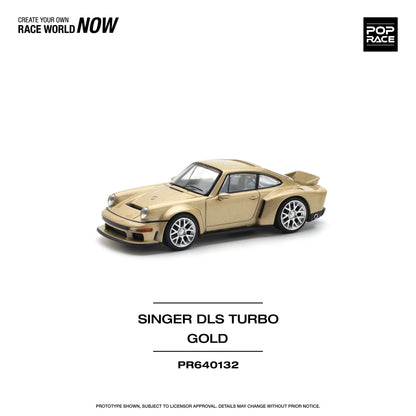 *PRESALE Pop Race Porsche 911 Turbo Singer DLS Turbo Złoty PR640132