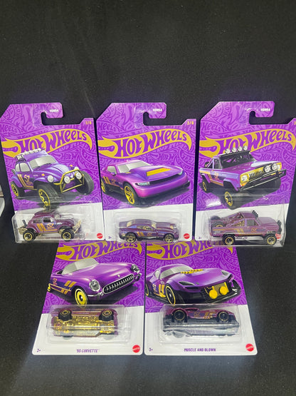 Hot Wheels 57th Anniversary - Set of 5 cars
