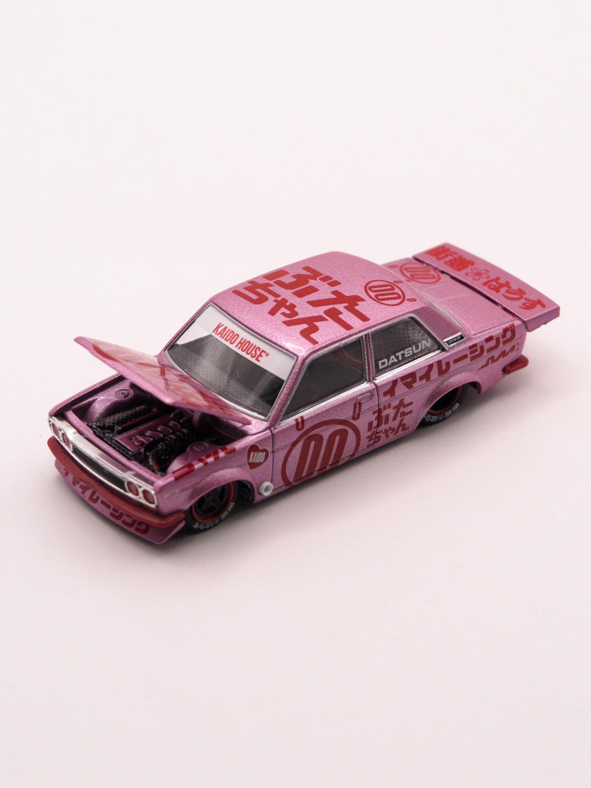 Kaido House #161 Datsun 510 Pro Street BUTA V1 Różowy - SEALED BOX! CHASE!